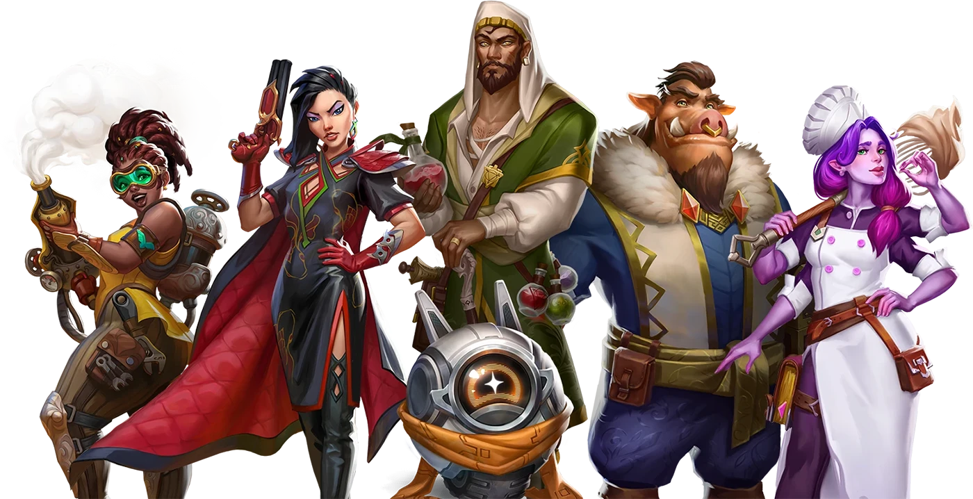 The heroes of The Bazaar