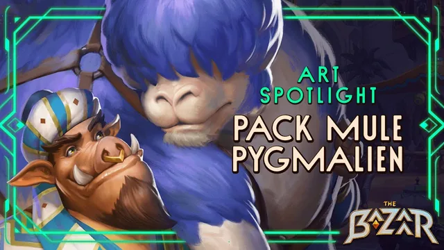 Pack Mule Pygmalien — Art Spotlight